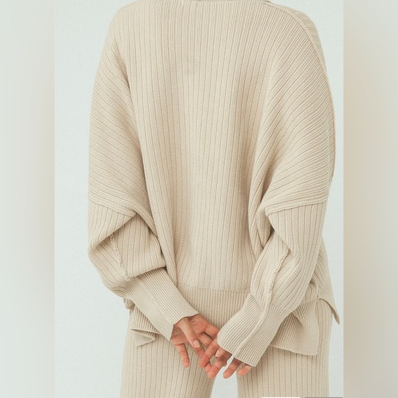 ARCAA movement Vera Organic Knit Sweater - Sand - Picture 3 of 12